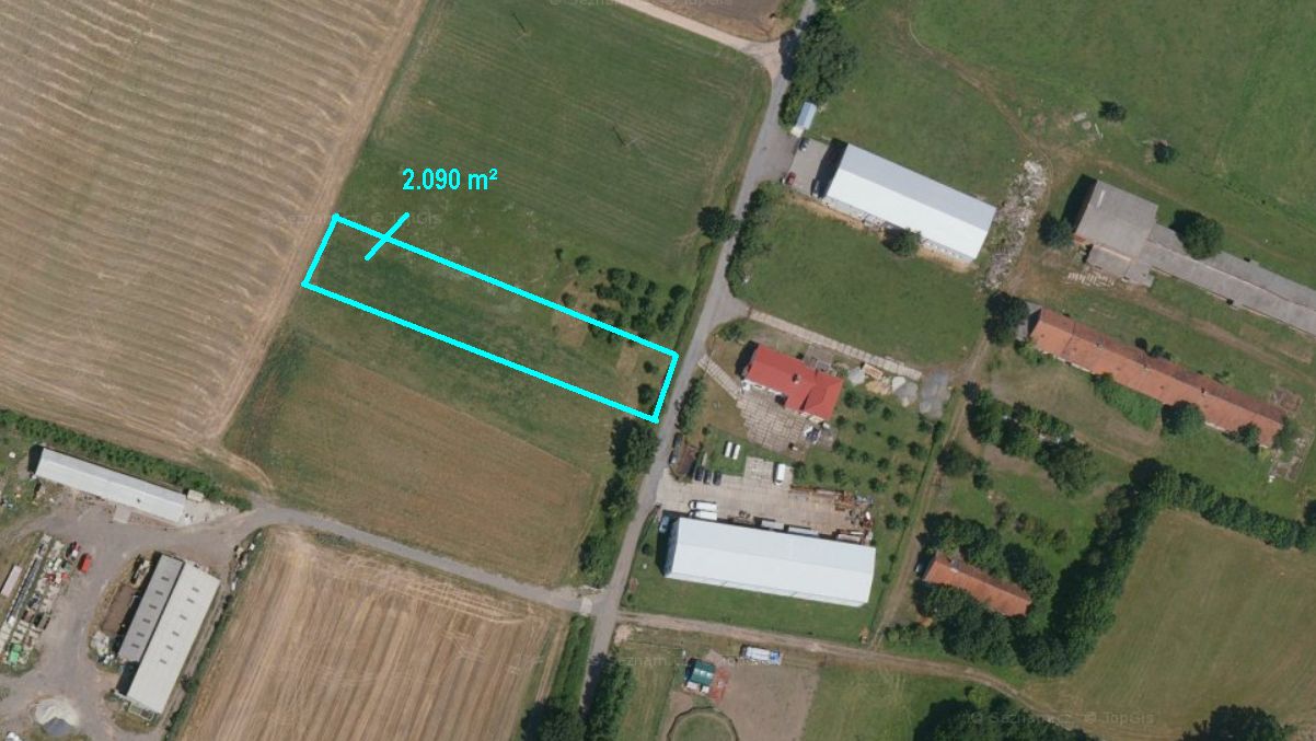 Prodej pozemku 2 090 m², Přílepy (okr. Kroměříž)