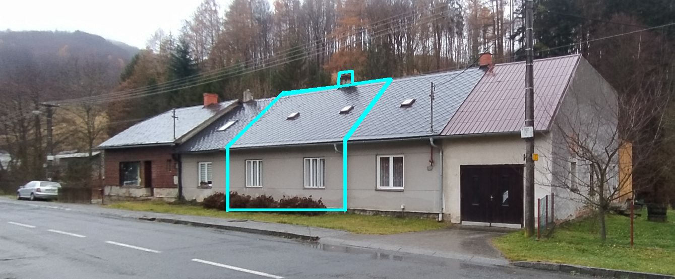 Prodej řadového rodinného domu na Rusavě